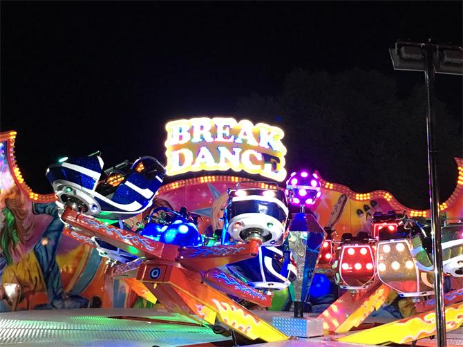 Break Dance Lunapark Makinesi