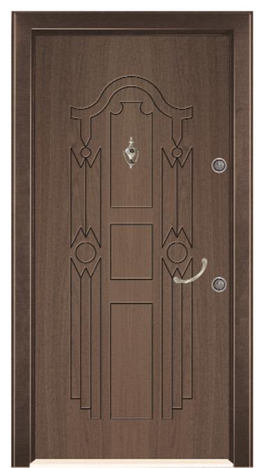 Ceviz Walnut Çelik Kapı