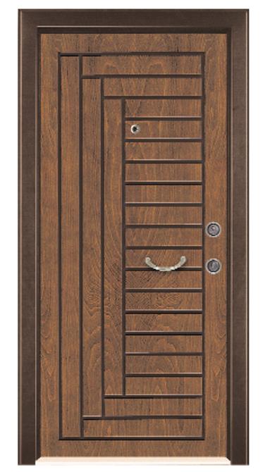 Ceviz Walnut Çelik Kapı