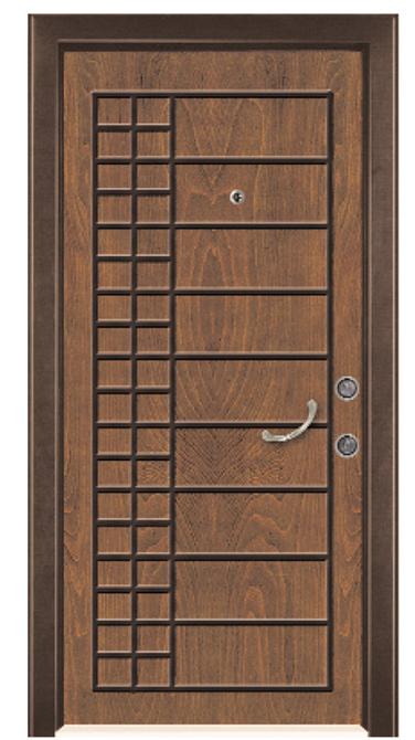 Ceviz Walnut Çelik Kapı