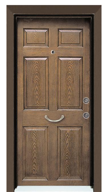 Amerikan Prestij Gold Serisi-101 Ceviz Walnut Çelik Kapı
