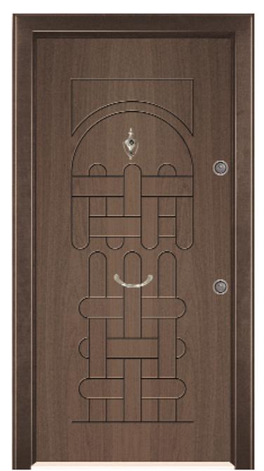 SA73 Ceviz Walnut - Çelik Kapı Modeli