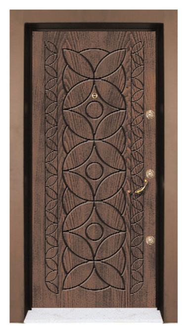 Prestij Serisi - PRT 198 Ceviz Walnut - Çelik Kapı Modeli
