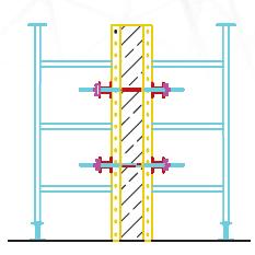 Işık Örgülü Asker Panolu  Kalıp Sistemi