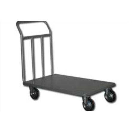 Yatay boyalı el arabası