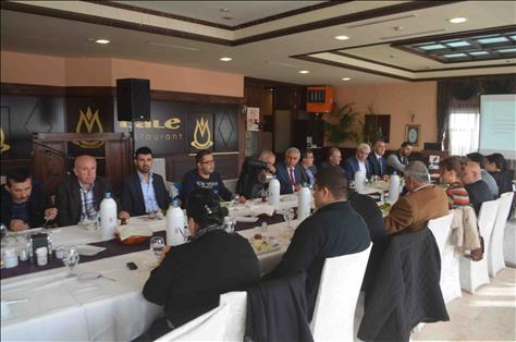 Ostim Kauçuk Teknolojisi Kümesi Üyeleri Kahvaltıda