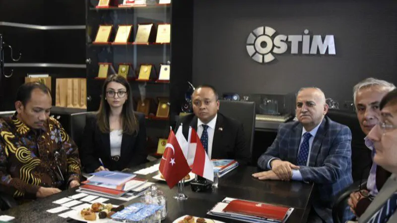 Endonezya Büyükelçisi: “OSTİM’i Endonezya’da bir endüstri bölgesi ile eşleştirelim”