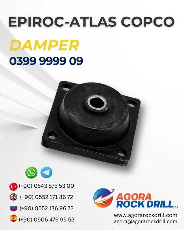 Epiroc – Atlas Copco - Damper - 0399 9999 09 - 0399999909 - 0399-9999-09