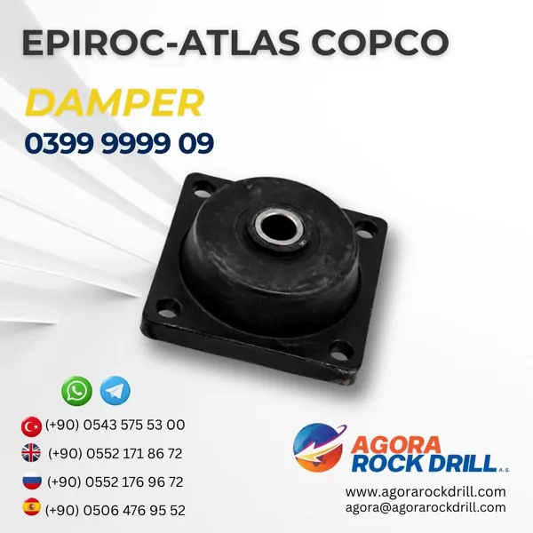 Epiroc – Atlas Copco - Damper - 0399 9999 09 - 0399999909 - 0399-9999-09