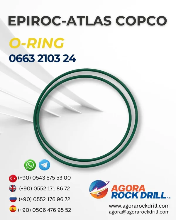Epiroc – Atlas Copco - O-ring - 0663 2103 24 - 0663210324 - 0663-2103-24