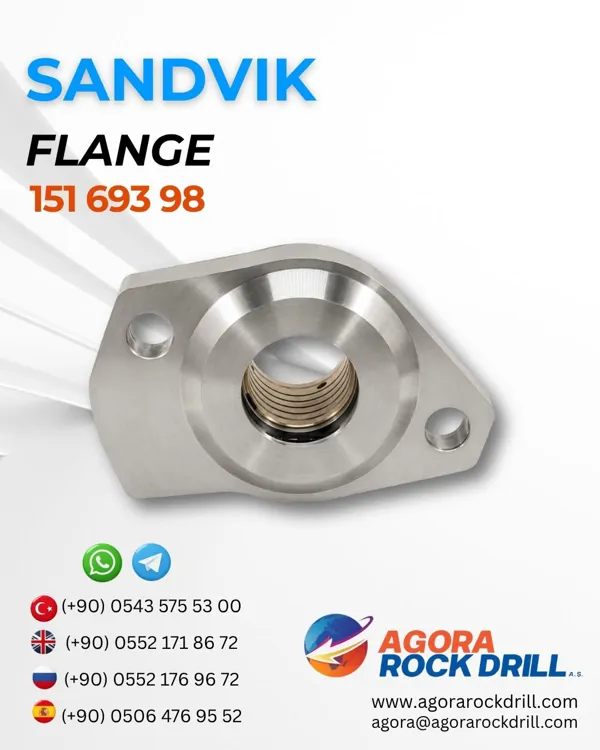 Sandvik - Flange - 151 693 98 - 15169398