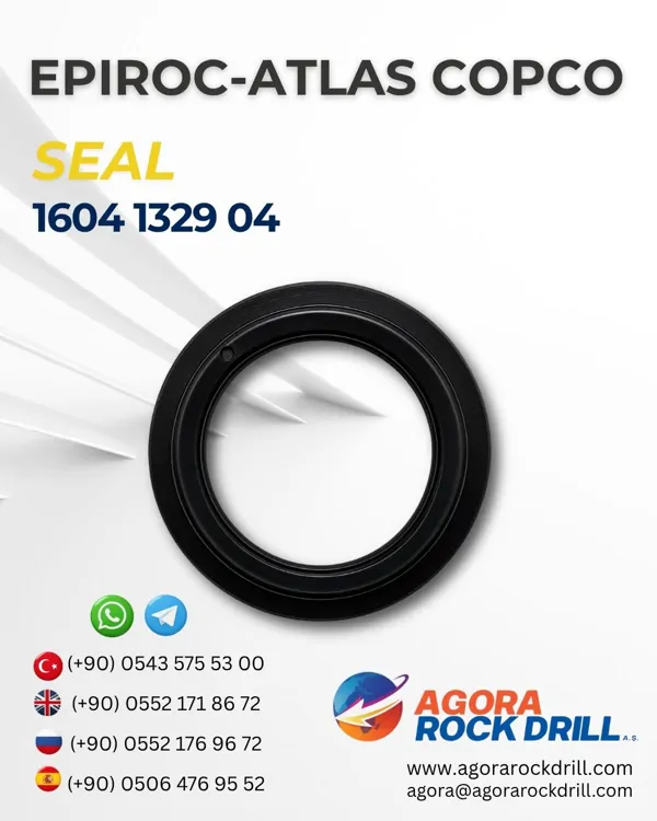 Epiroc – Atlas Copco - Seal - 1604 1329 04 - 1604132904 - 1604-1329-04