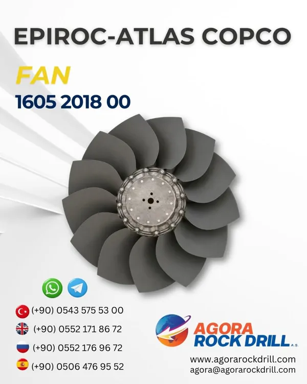 Epiroc – Atlas Copco - Fan - 1605 2018 00 - 1605201800 - 1605-2018-00