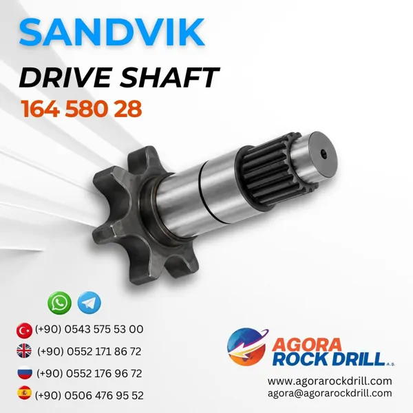 Sandvik - Drive Shaft - 164 580 28 - 16458028