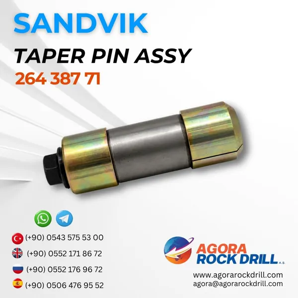 Sandvik - Taper Pin Assy - 26438771 - 264 387 71
