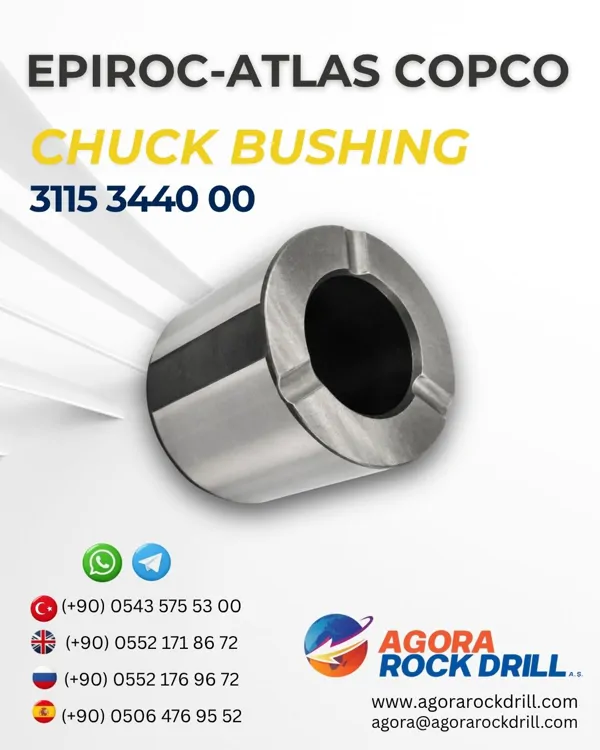 Epiroc – Atlas Copco - Chuck Bushing - 3115 3440 00 - 3115344000 - 3115-3440-00
