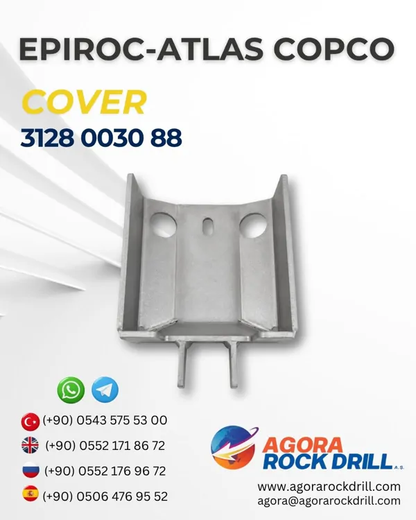 Epiroc - Atlas Copco - Cover - 3128 0030 88 - 3128003088 - 3128-0030-88