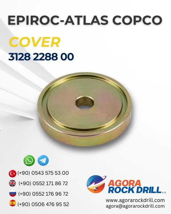 Epiroc – Atlas Copco - Cover - 3128 2288 00 - 3128228800 - 3128-2288-00