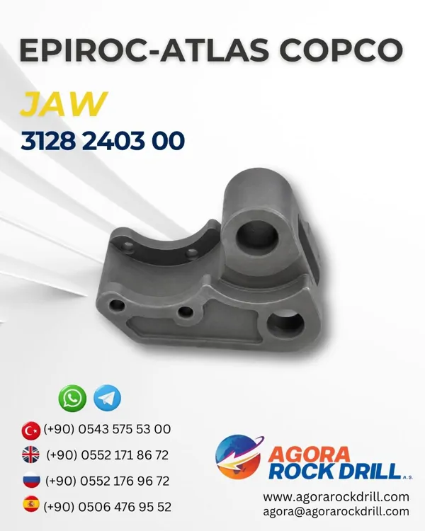 Epiroc – Atlas Copco - Jaw - 3128 2403 00 - 3128240300 - 3128-2403-00