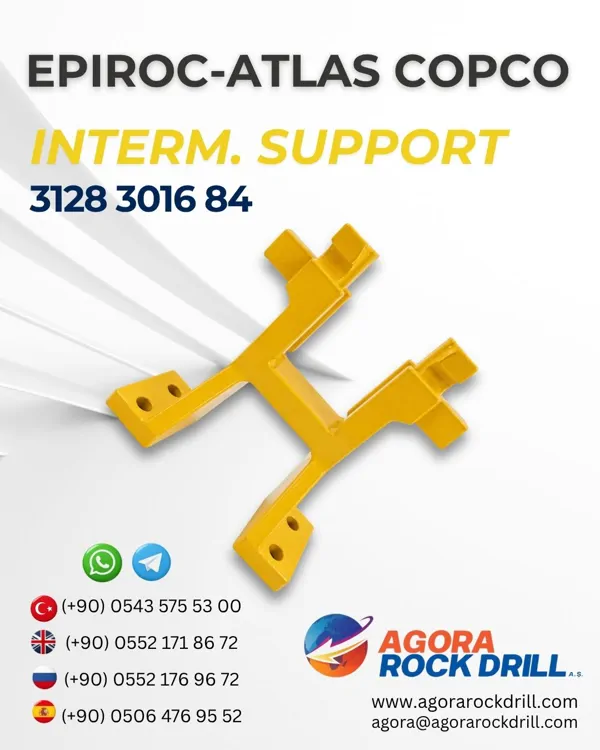 Epiroc - Atlas Copco - Intermedıate Support - 3128 3016 84 - 3128301684 - 3128-3016-84 