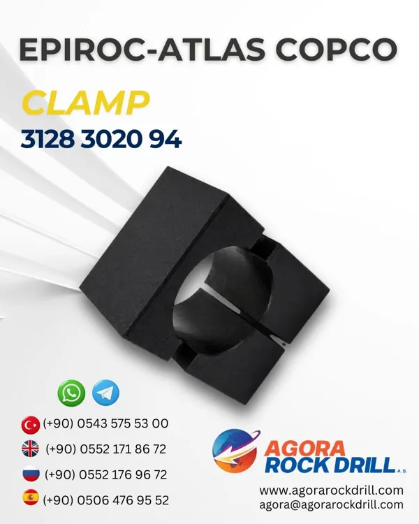 Epiroc - Atlas Copco - Clamp - 3128 3020 94 - 3128302094 - 3128-3020-94