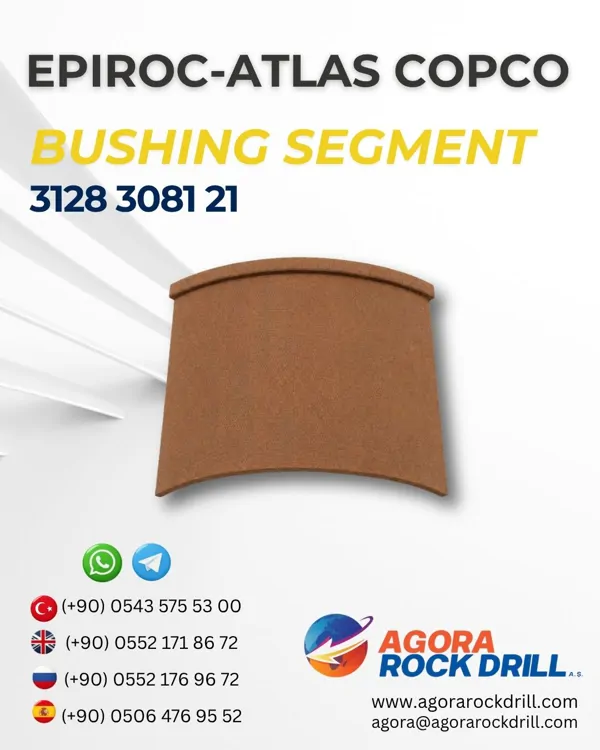 Epiroc - Atlas Copco - Bushing Segment - 3128 3081 21 - 3128308121 - 3128-3081-21