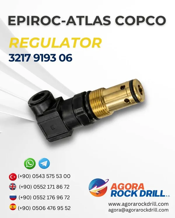 Epiroc – Atlas Copco - Regulator - 3217 9193 06 - 3217919306 - 3217-9193-06