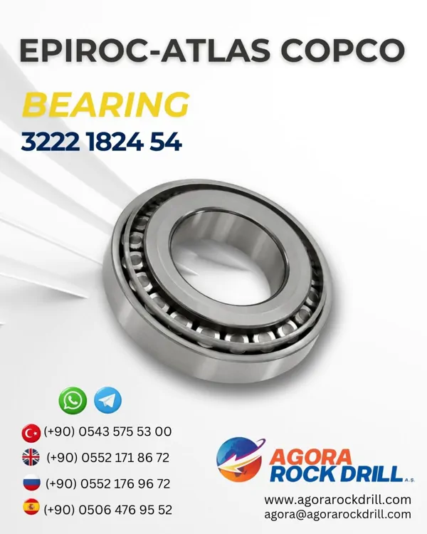Epiroc – Atlas Copco - Bearing - 3222 1824 54 - 3222182454 - 3222-1824-54