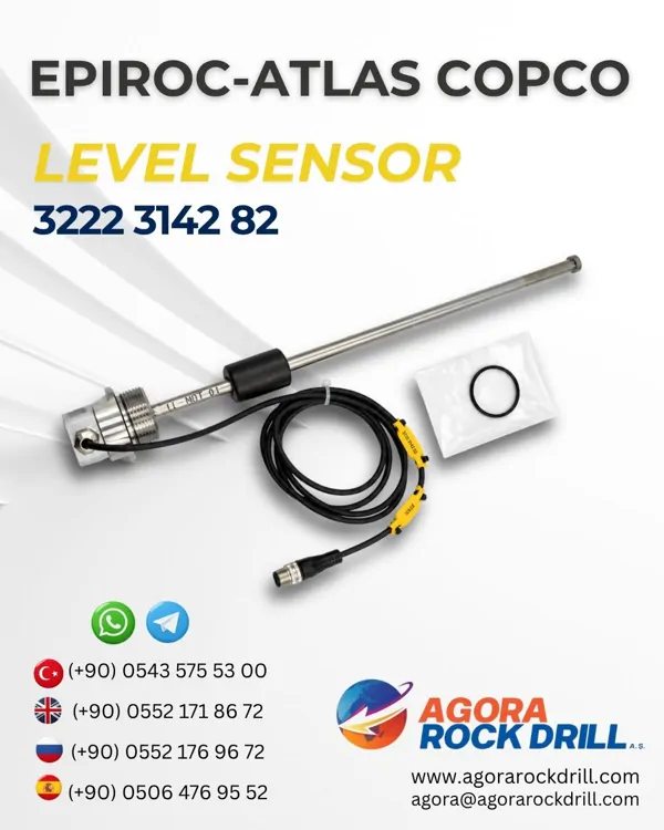 Epiroc – Atlas Copco - Level Sensor - 3222 3142 82 - 3222314282 - 3222-3142-82