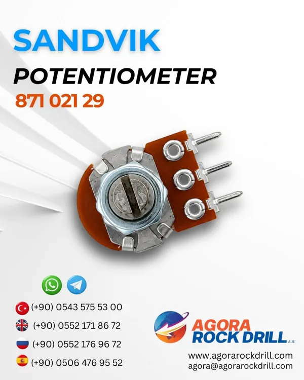 Sandvik - Potentiometer - 871 021 29 - 87102129