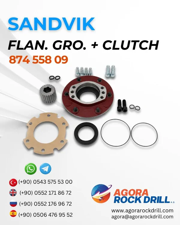 Sandvik - Flange Groove+Clutch - 874 558 09 - 87455809