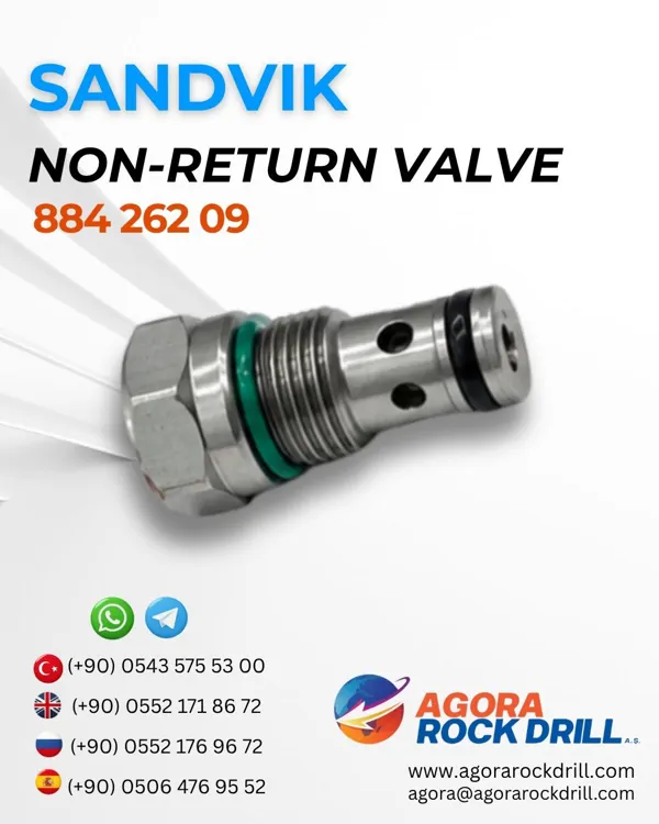 Sandvik - Non-Return Valve - 884 262 09 - 88426209