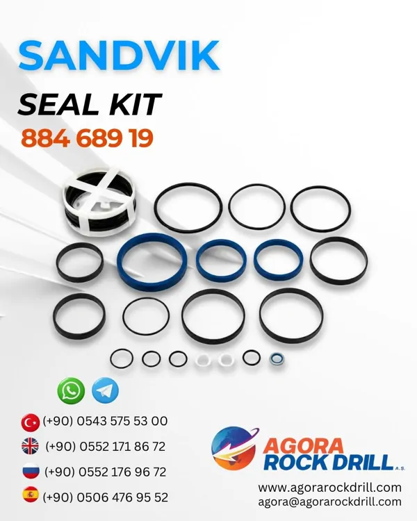 Sandvik - Seal Kit - 884 689 19 - 88468919