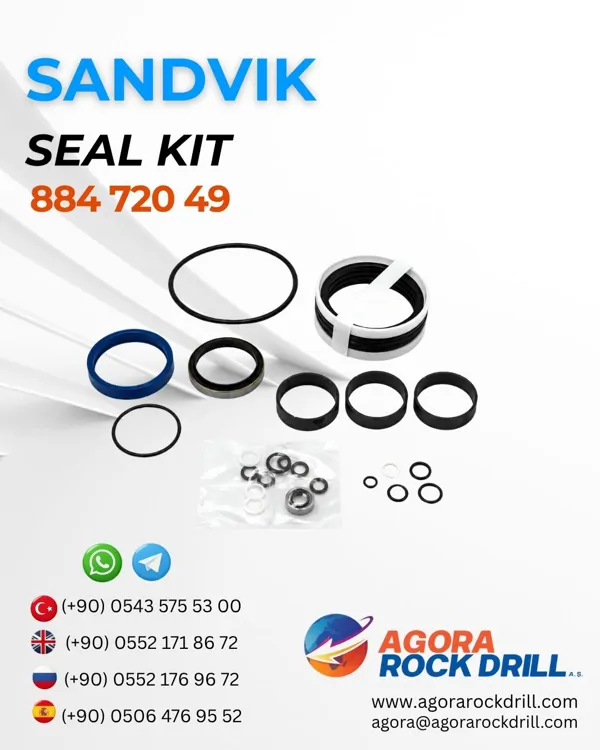Sandvik - Seal Kit - 884 720 49 - 88472049 