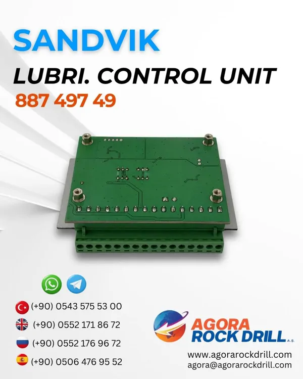 Sandvik - Lubrication Control Unit - 887 497 49 - 88749749
