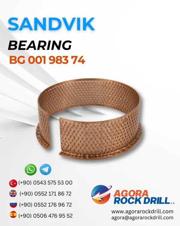 Sandvik - Bearing - BG 001 983 74 - BG00198374