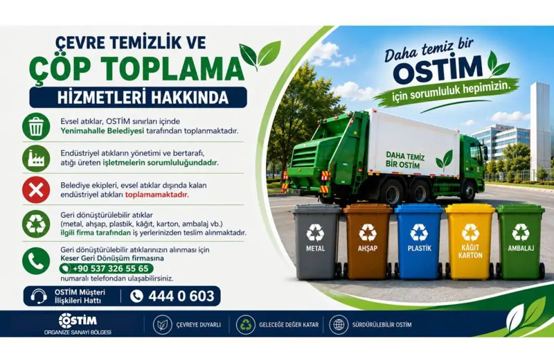 Çevre Temizlik ve Çöp Toplama Hizmetleri Hakkında