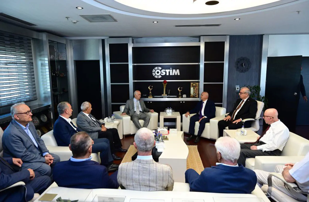 Fethi Yaşar’dan OSTİM’e Ziyaret