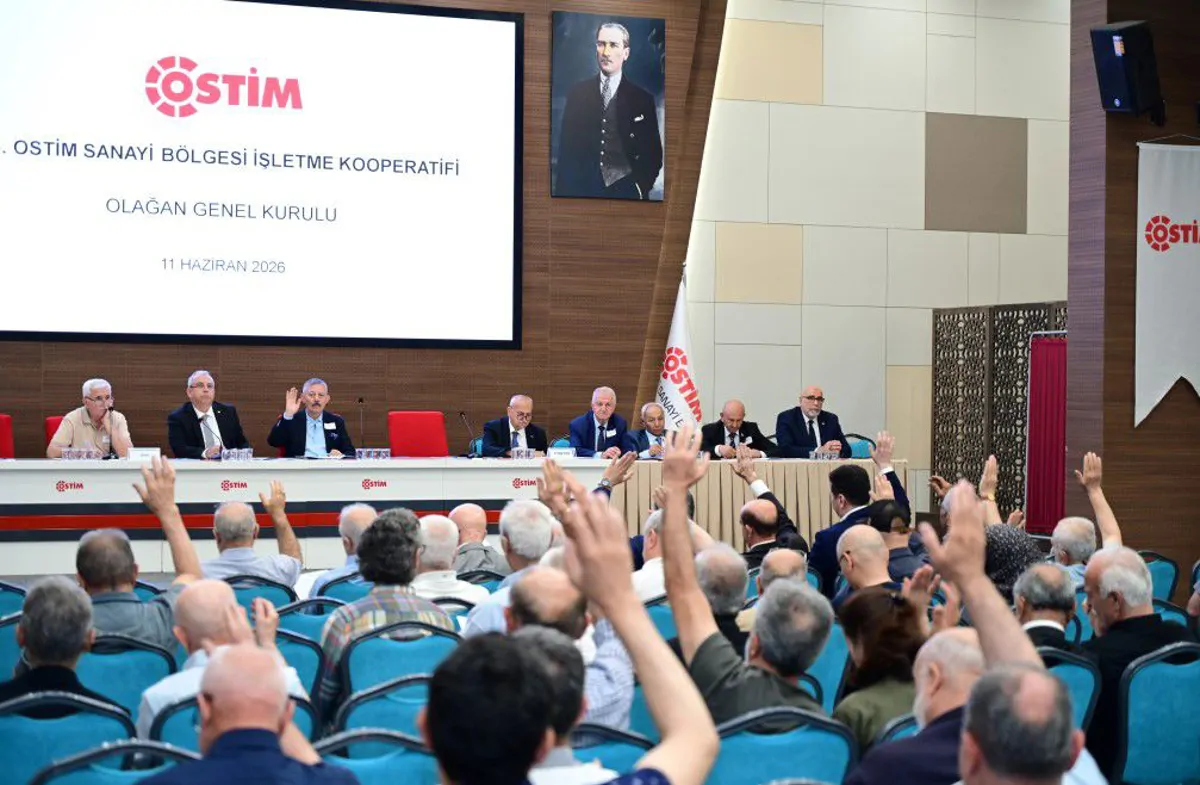 OSTİM Kooperatifi 2025 Yılı Olağan Genel Kurulu Gerçekleştirildi