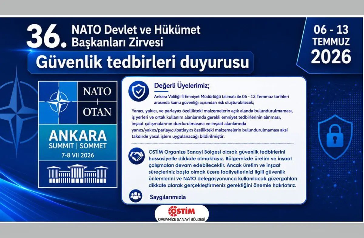 Önemli: NATO Zirvesi Güvenlik Tedbirleri Hakkında