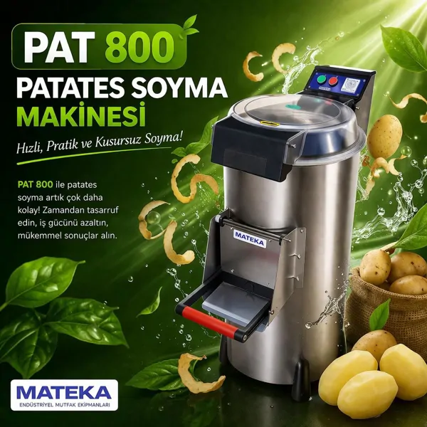 Mateka Patetes Soyma Makinesi Ankara