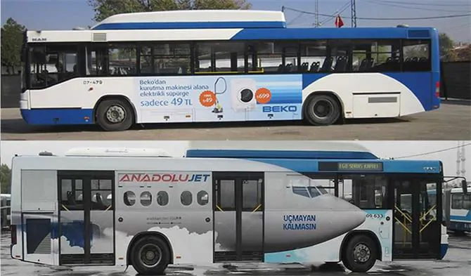 Otobüs Giydirme