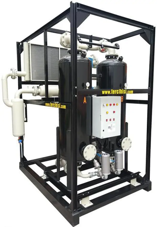 Doğalgaz Boru Hattı Kurutma Makinası