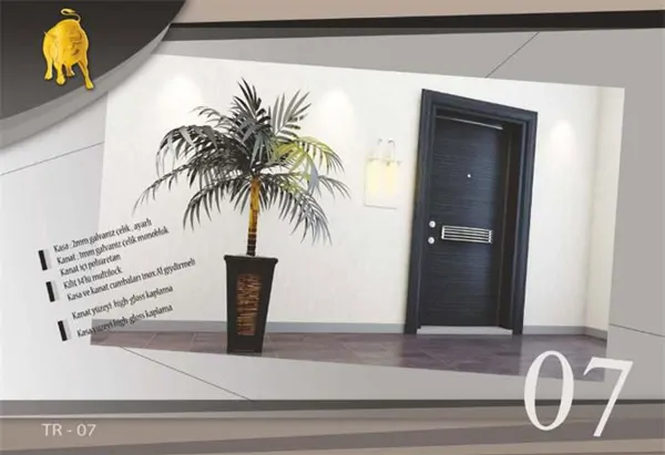 Galvaniz, Ayarlı Çelik Kapı