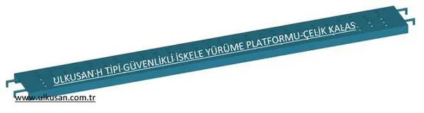 Ülküsan İskele Yürüme Platformu-Çelik Kalas