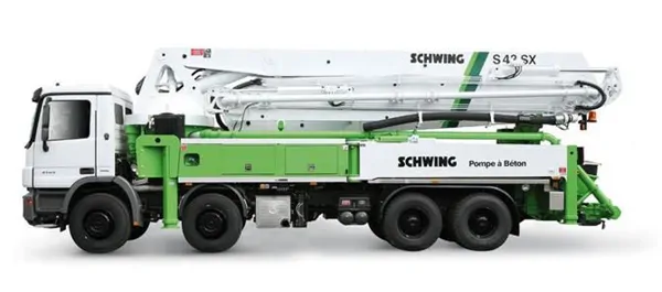 schwıng beton pompası