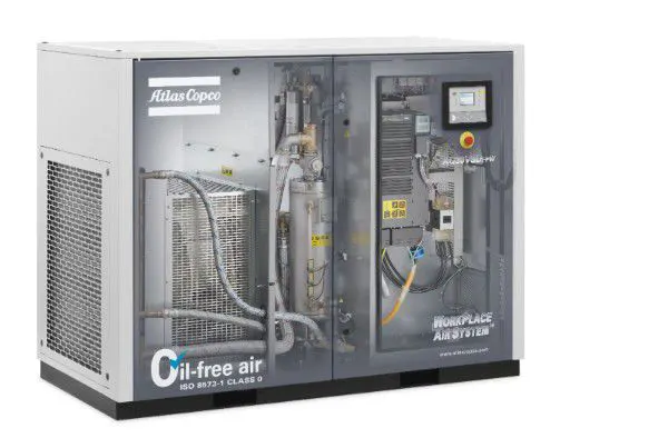 Atlas Copco AQ 15-55 VSD/AQ 30-55 (15-55 kW / 20-75 hp) YAĞSIZ SU ENJEKSİYONLU VİDALI KOMPRESÖR