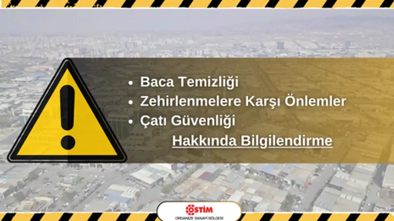 Information on Chimney Cleaning, Prevention of Poisoning, and Roof Safety.