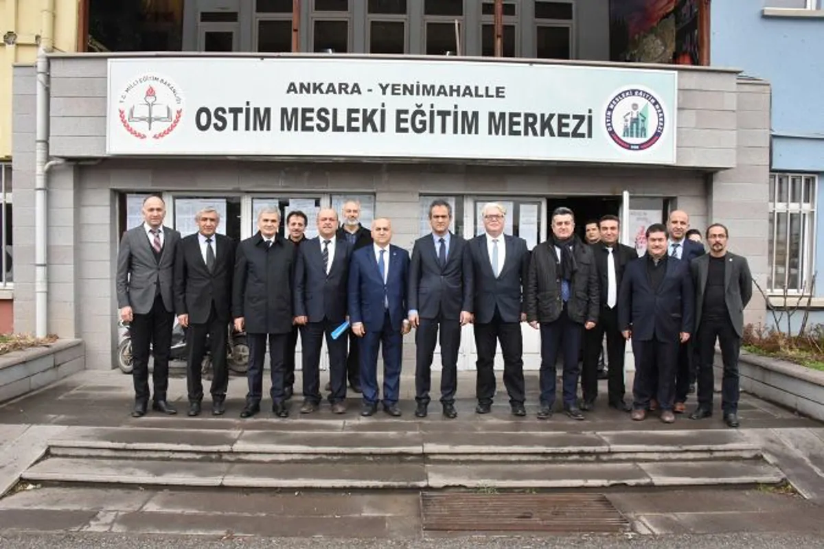 OSTİM Meslek Eğitiminde Türkiye'ye Model Olacak