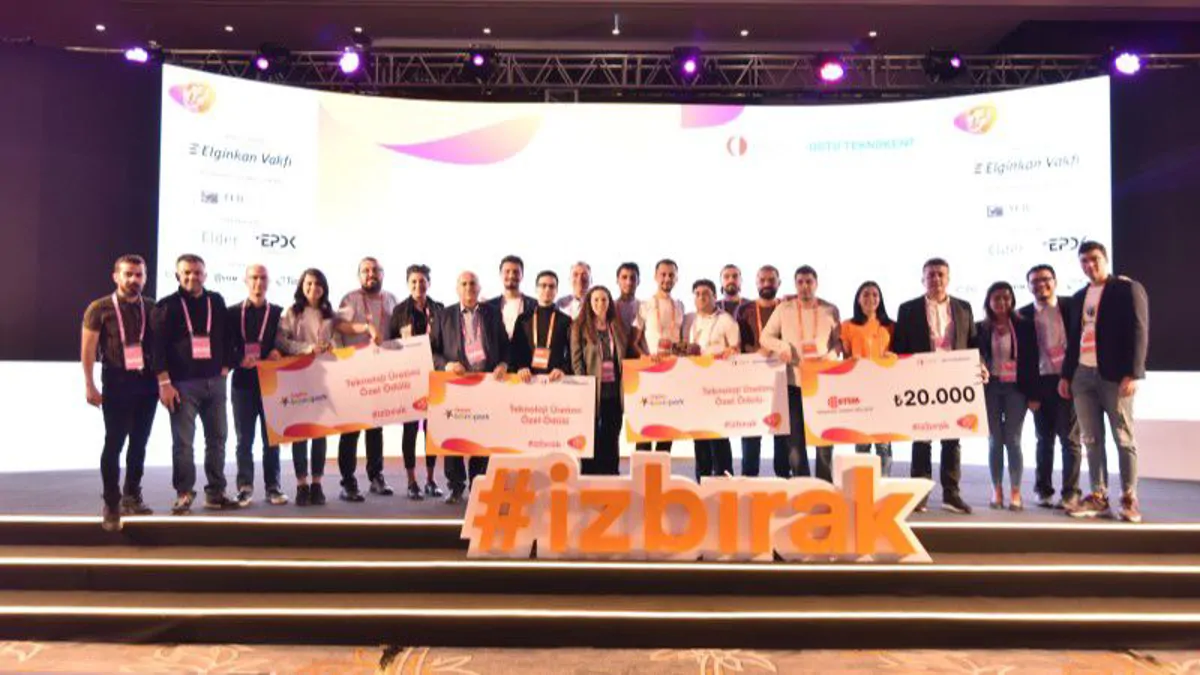 The OSTİM Special Award went to entrepreneurs producing boron technology.